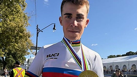 Un prodigio español a lo Pogacar: Benjamín Noval también gana el Mundial júnior de ruta
