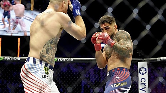 Justin Gaethje 'atiza' a Ilia Topuria: «No creo que sea nunca campeón del peso ligero»