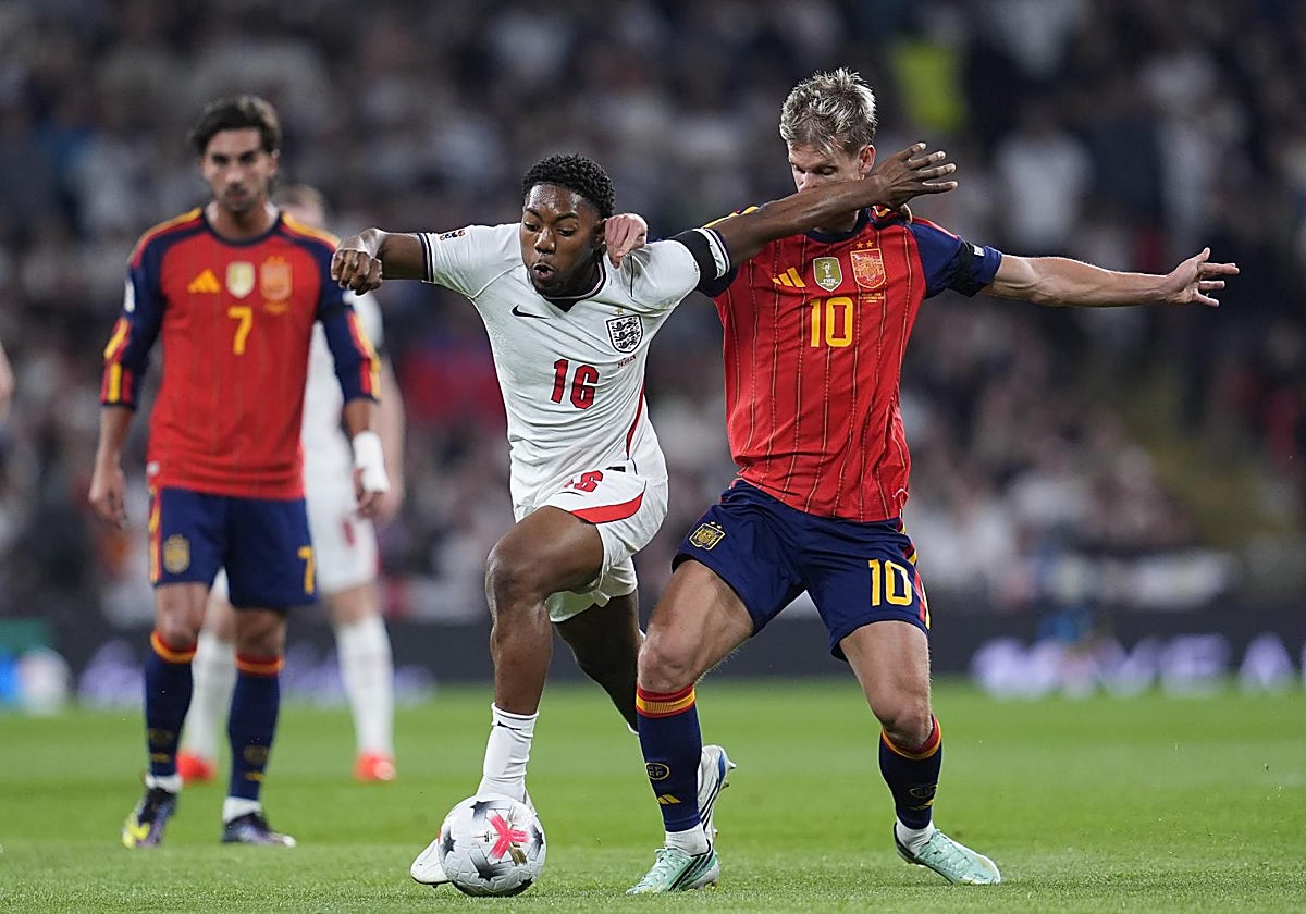 España impone su jerarquía en el templo de Wembley