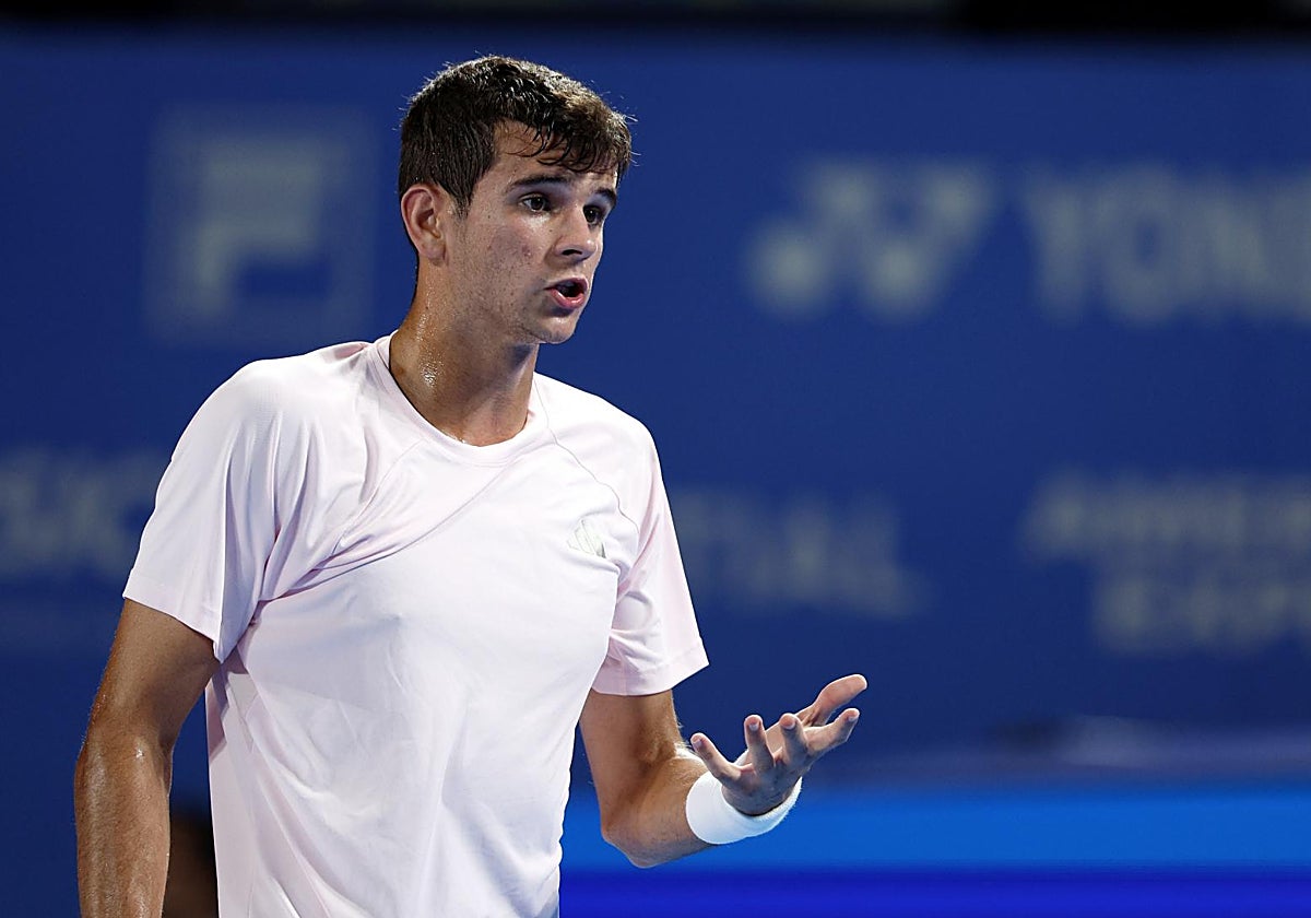 Jódar cae en Tokio y desaprovecha el favor de Munar con su hombrada ante Fritz