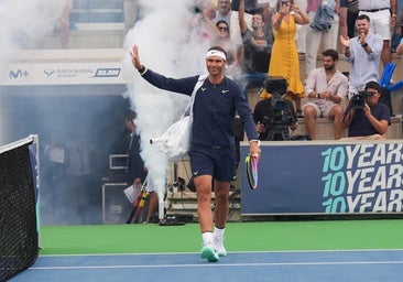 Nadal no pierde ni en broma