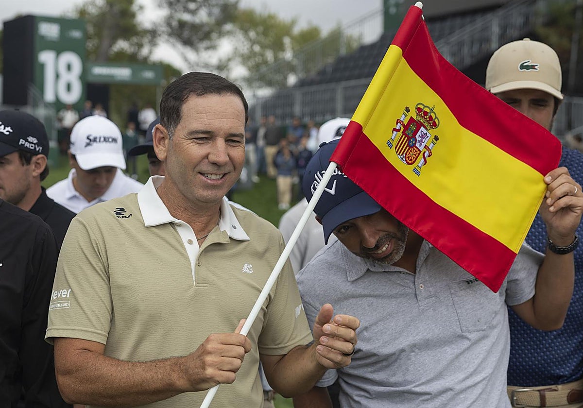 A falta de Jon Rahm, Sergio García toma la bandera