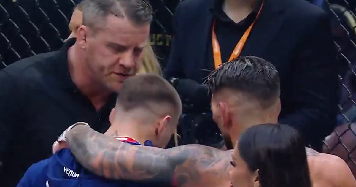 Marc Goddard thanked Aleksandre Topuria for stopping the Ilia Topuria fight