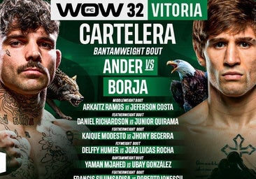 WOW 33 convierte Vitoria en el epicentro de las MMA con un duelo por el 'trono' en el Norte