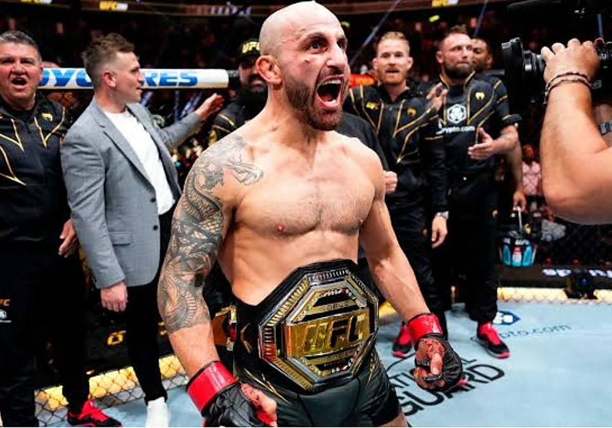Alexander Volkanovski, el 'Street Fighter' que pesaba 100 kilos y se convirtió en el mejor peso pluma de la historia de la UFC