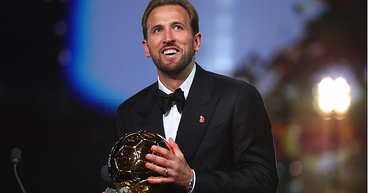 Harry Kane wins 2026 Ballon d'Or, ending England's 25-year drought