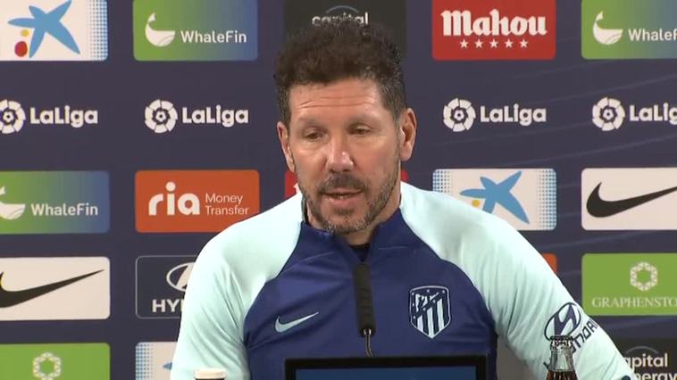 Simeone sobre De Paul: "Es un jugador importante cuando está muy bien"