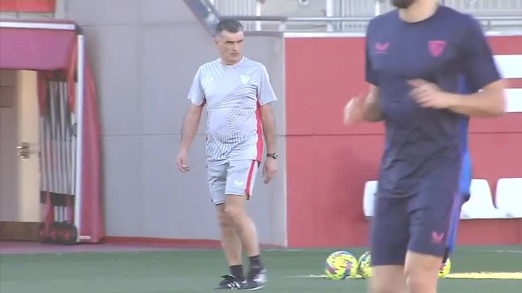 El Sevilla ya se entrena a las órdenes de Mendilibar