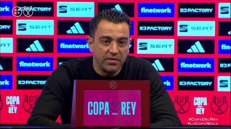 Xavi Hernández: "No hemos bajado los brazos, nos hemos desorganizado"