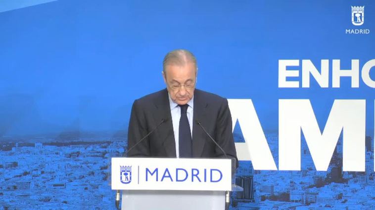 Florentino Pérez: "La imagen de nuestro fútbol en el mundo está seriamente dañada"