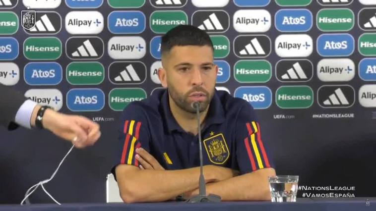 Jordi Alba: "No me preocupa estar sin equipo ahora mismo"