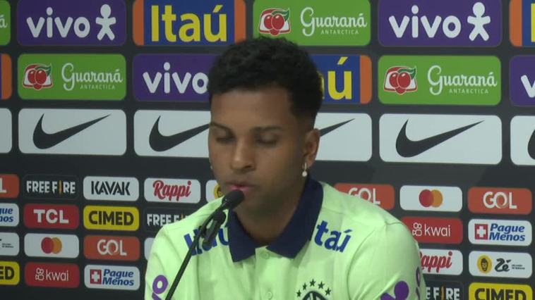 Rodrygo: "Del 1 al 10, para mí Mbappé es un 10, es un fenómeno"