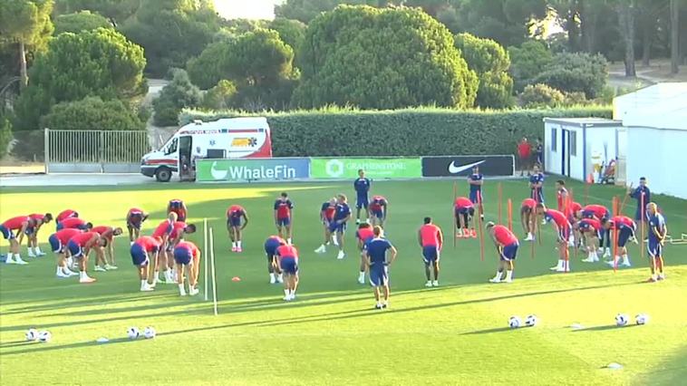 Joao Félix sigue entrenándose con el Atleti