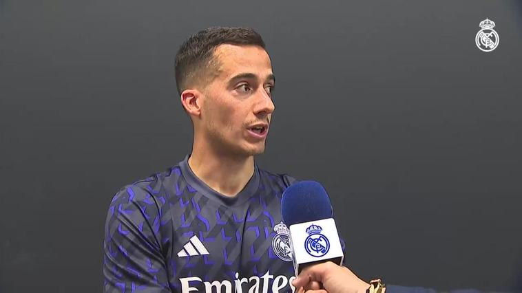 Lucas Vázquez: "Llegamos a Mánchester con muchas ganas de semis"