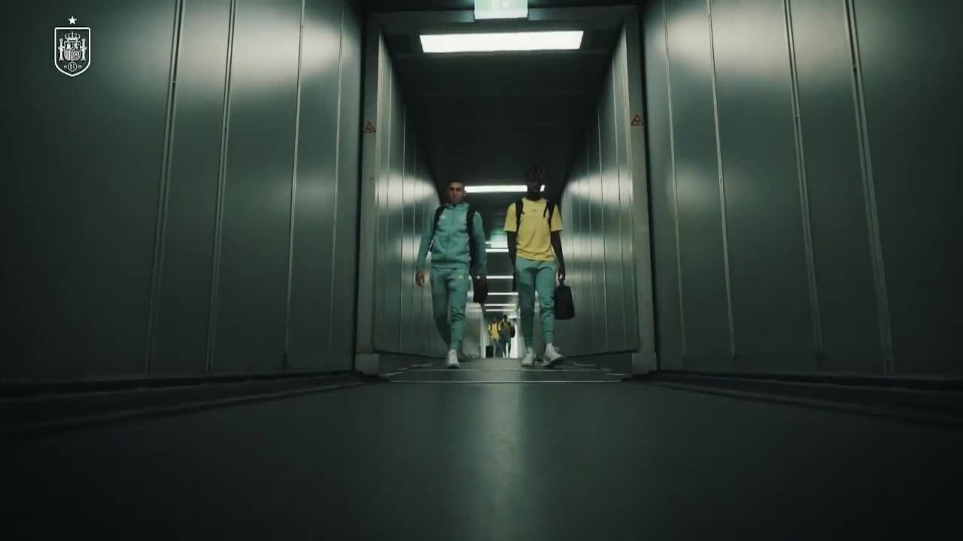 La selección española regresa a su campo base para prepararse de cara a la final de la Eurocopa