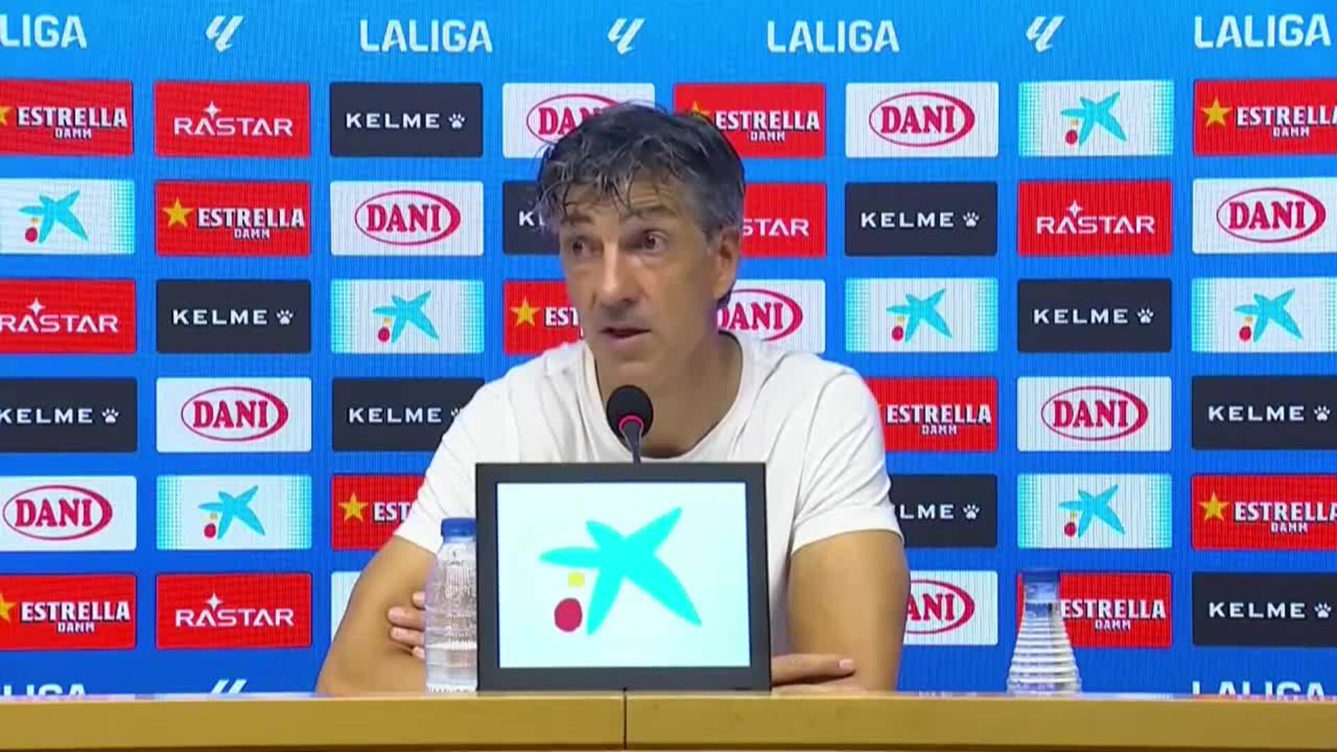 Imanol Alguacil: &quot;No estamos bien físicamente y hay mucha gente nueva&quot;