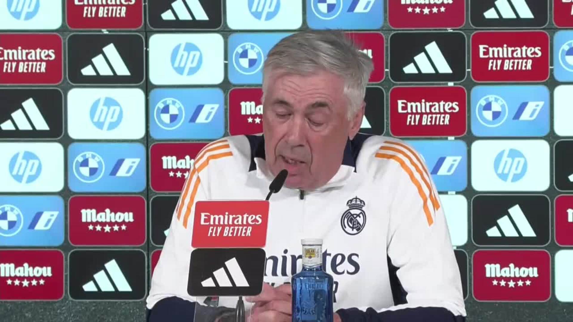 Ancelotti: “Darle minutos a los canteranos no es el objetivo de este club”