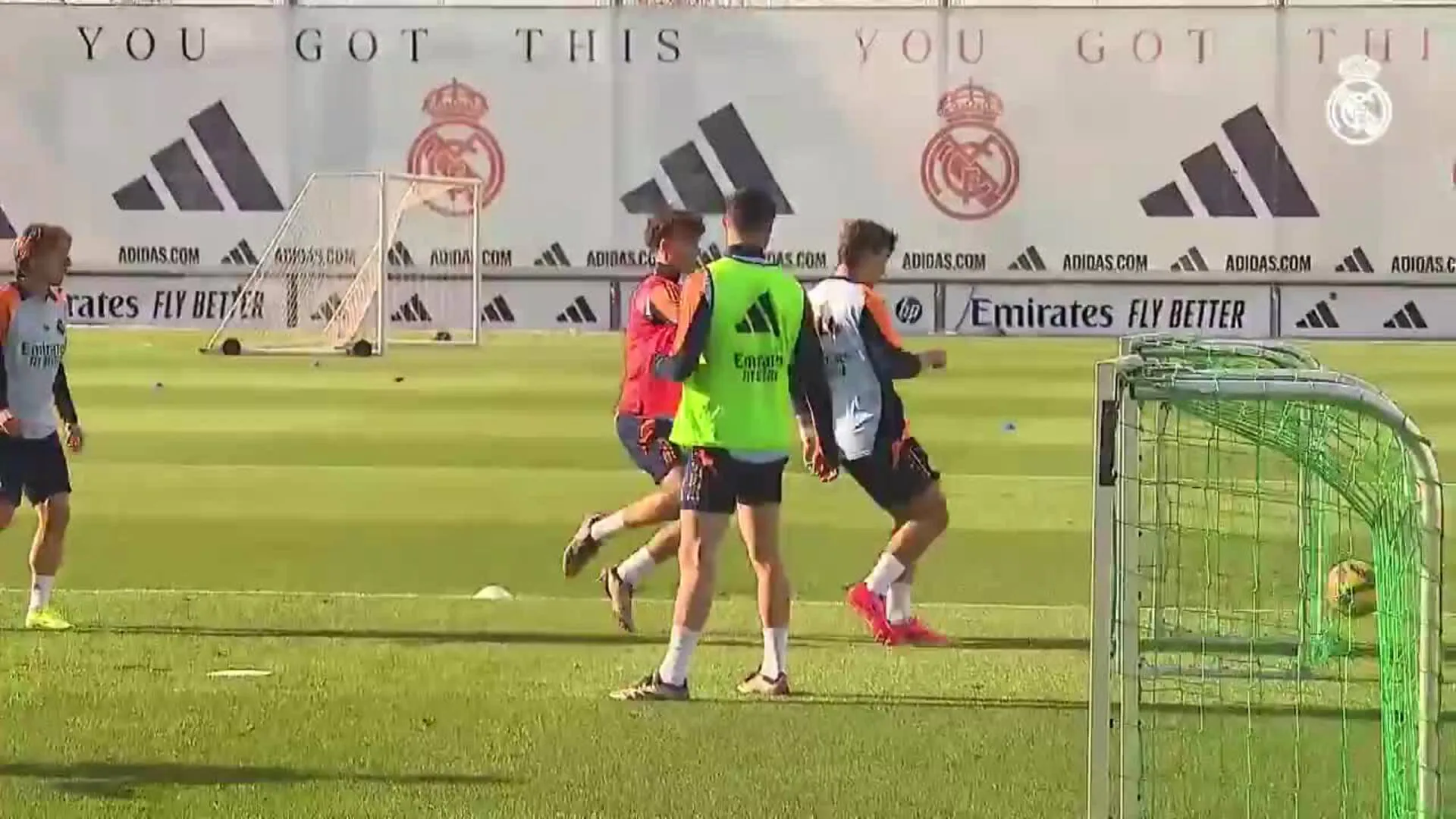 El Real Madrid Prepara El Partido Contra El Girona