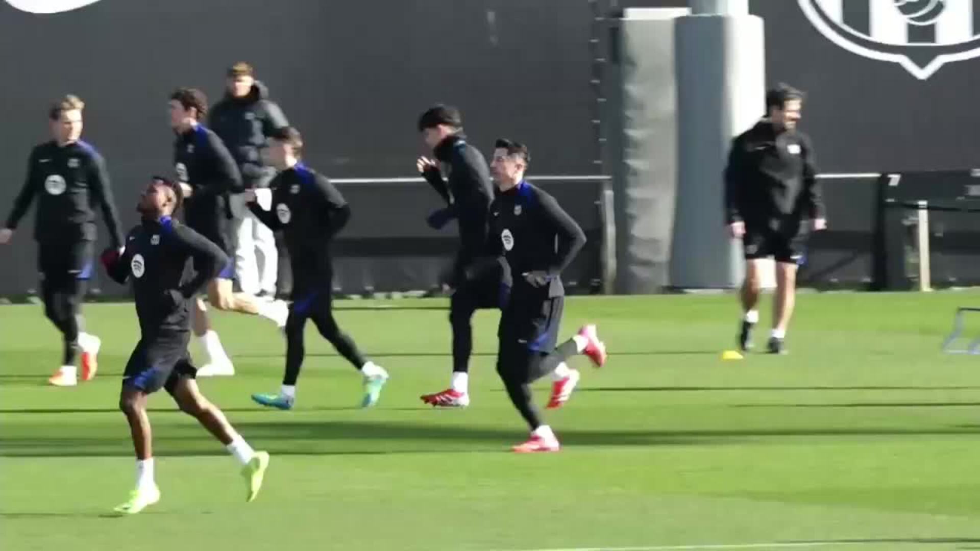 El Barça realiza su último entrenamiento antes del partido contra el Getafe