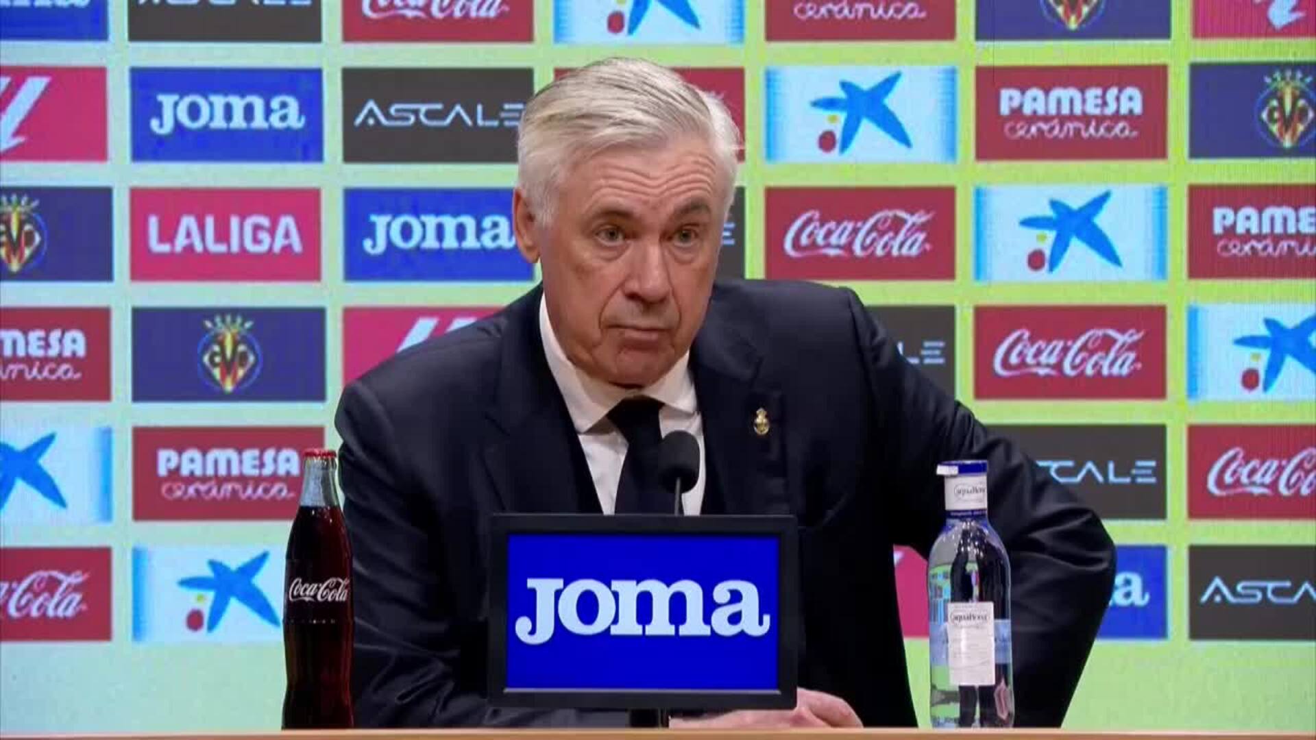 Ancelotti: “Nunca más vamos a jugar un partido sin tener 72 horas de descanso”
