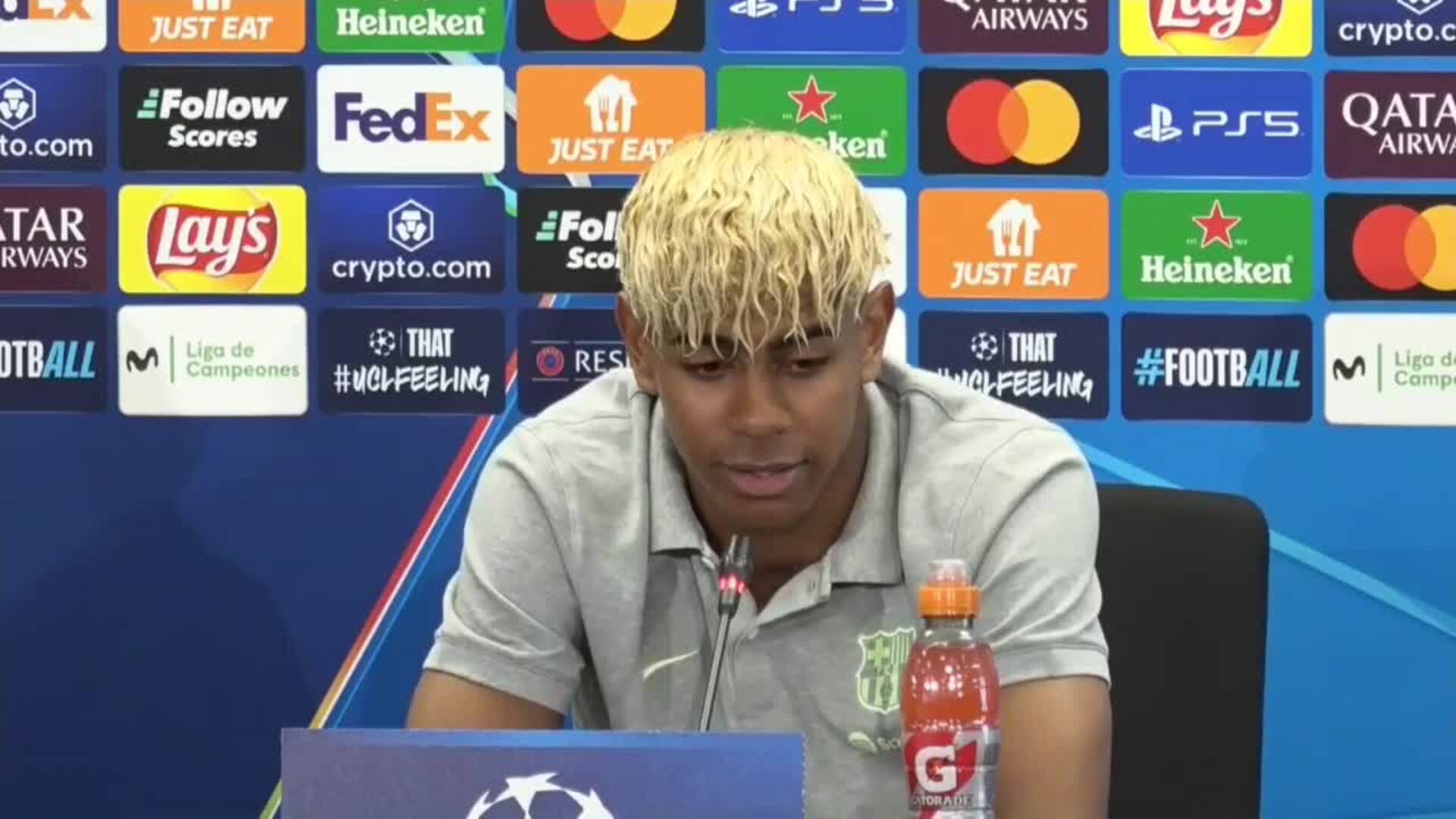 Lamine Yamal: &quot;Me hace mucha ilusión porque es mi primera semifinal&quot;