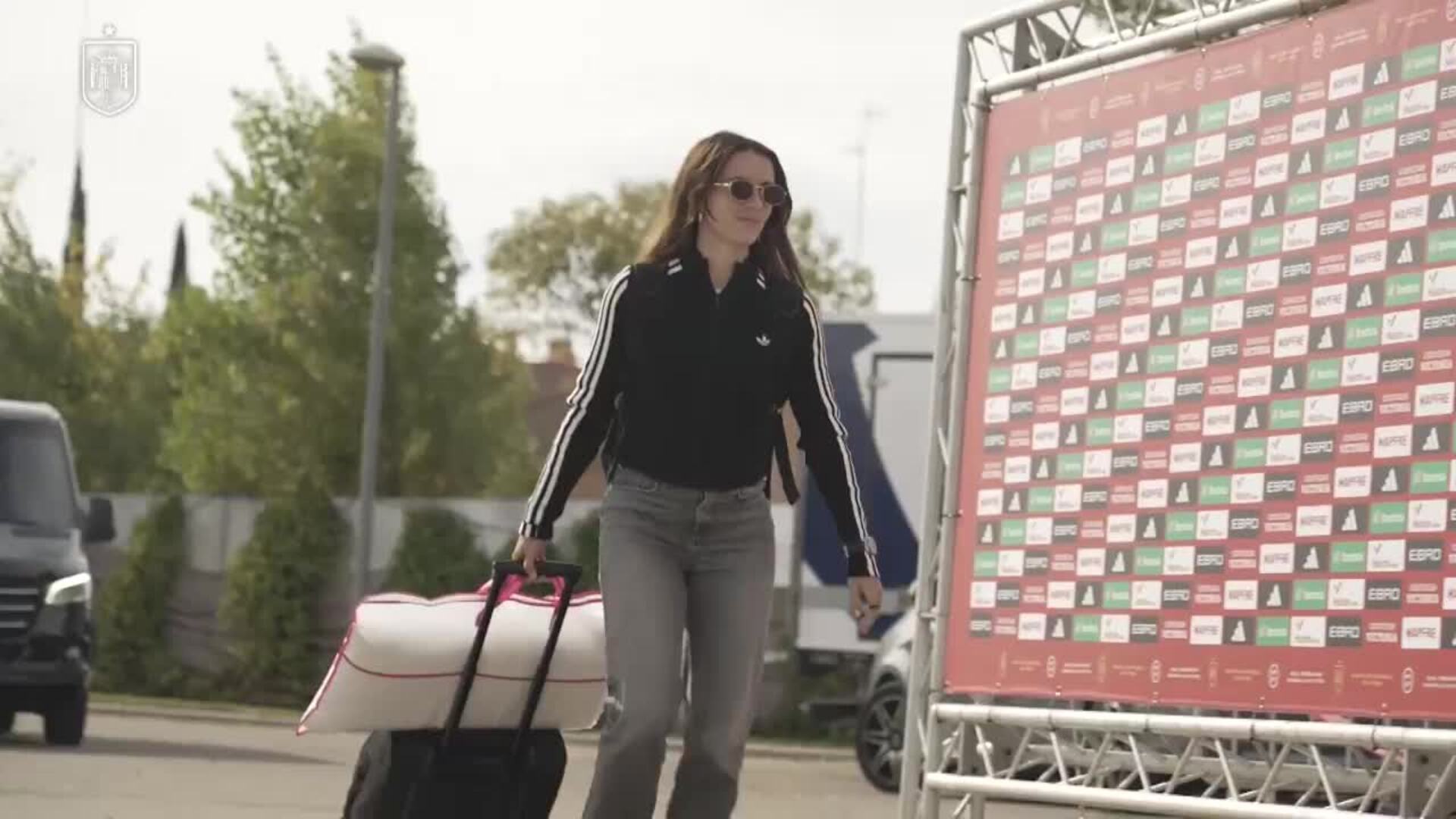 Jenni Hermoso y Mapi León, regreso sonriente