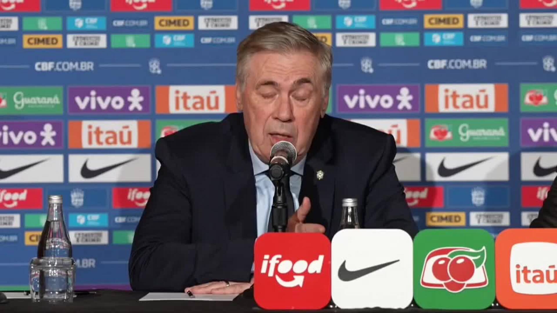 Ancelotti: &quot;Si Neymar merece estar en la Copa del Mundo estará y punto&quot;