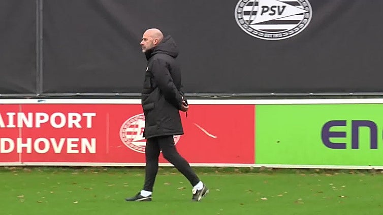 El PSV afina su estrategia para el duelo ante el Atlético de Madrid