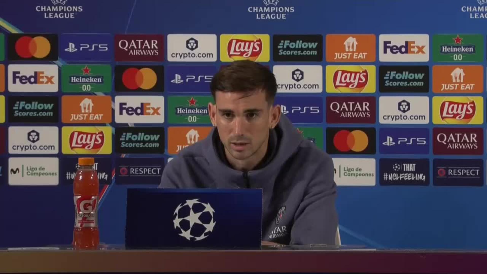 Fabián dice que el Athletic exige &quot;salir concentrados&quot; desde el primer minuto