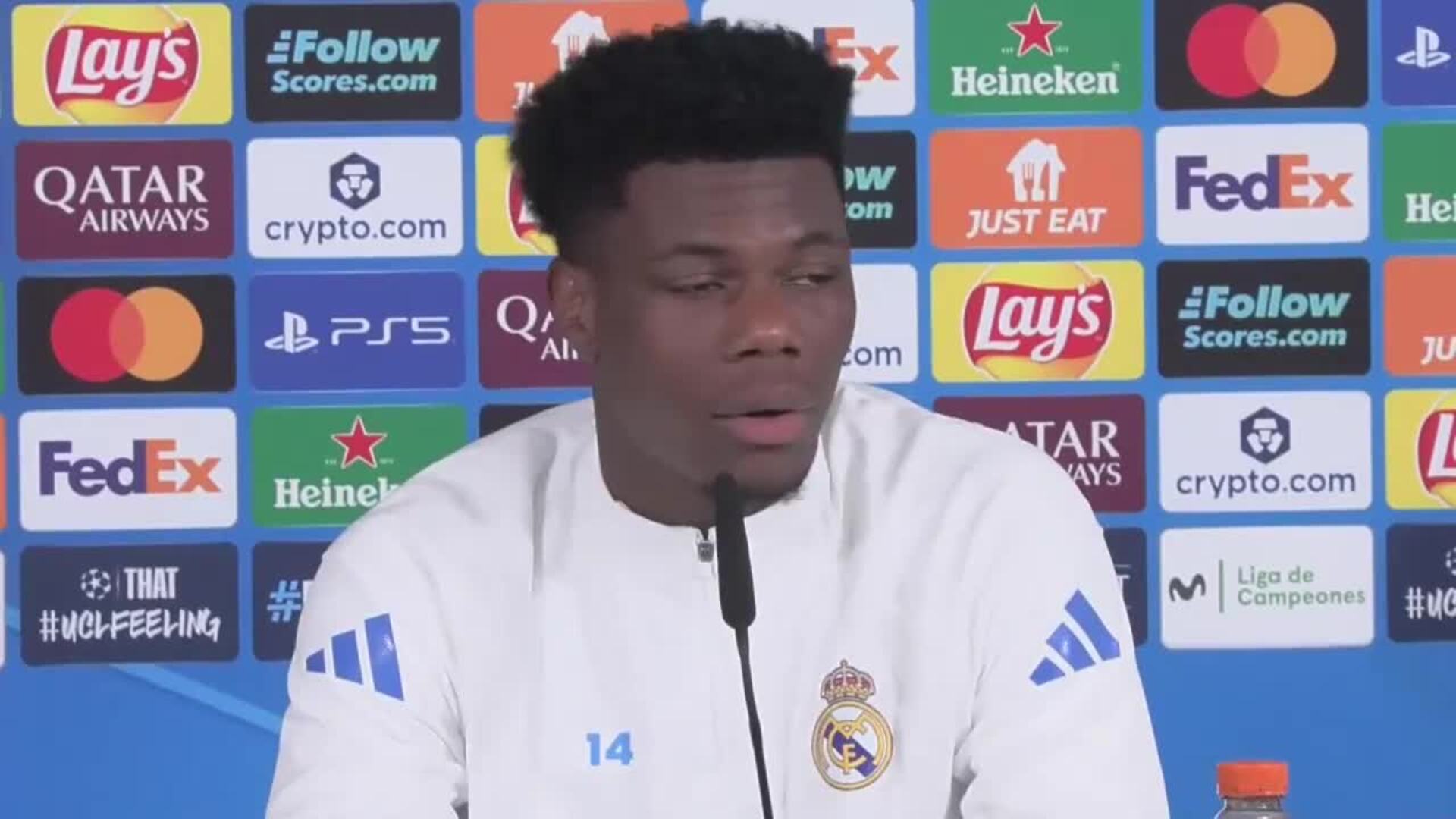 Tchouaméni: &quot;Haaland es increíble pero a nuestro nivel podemos ganar&quot;