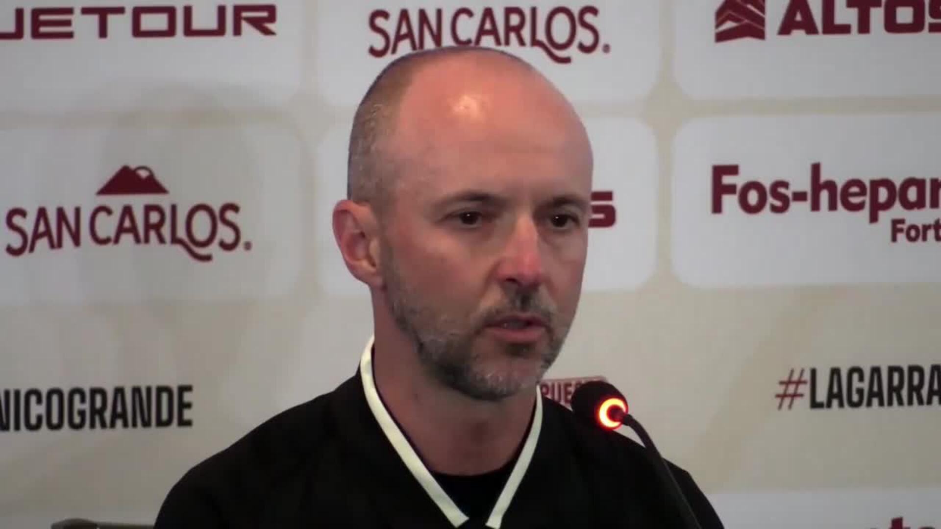 El entrenador Rabanal ofrece 