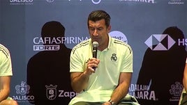 El portugués Luis Figo: "Vivimos en un mundo convulso que el deporte puede cambiar"