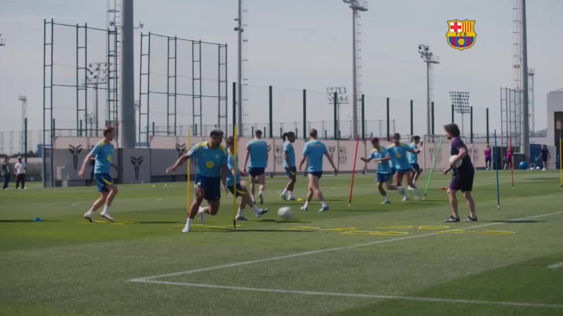 Fermín y Bernal, ausentes en la vuelta al trabajo del Barcelona