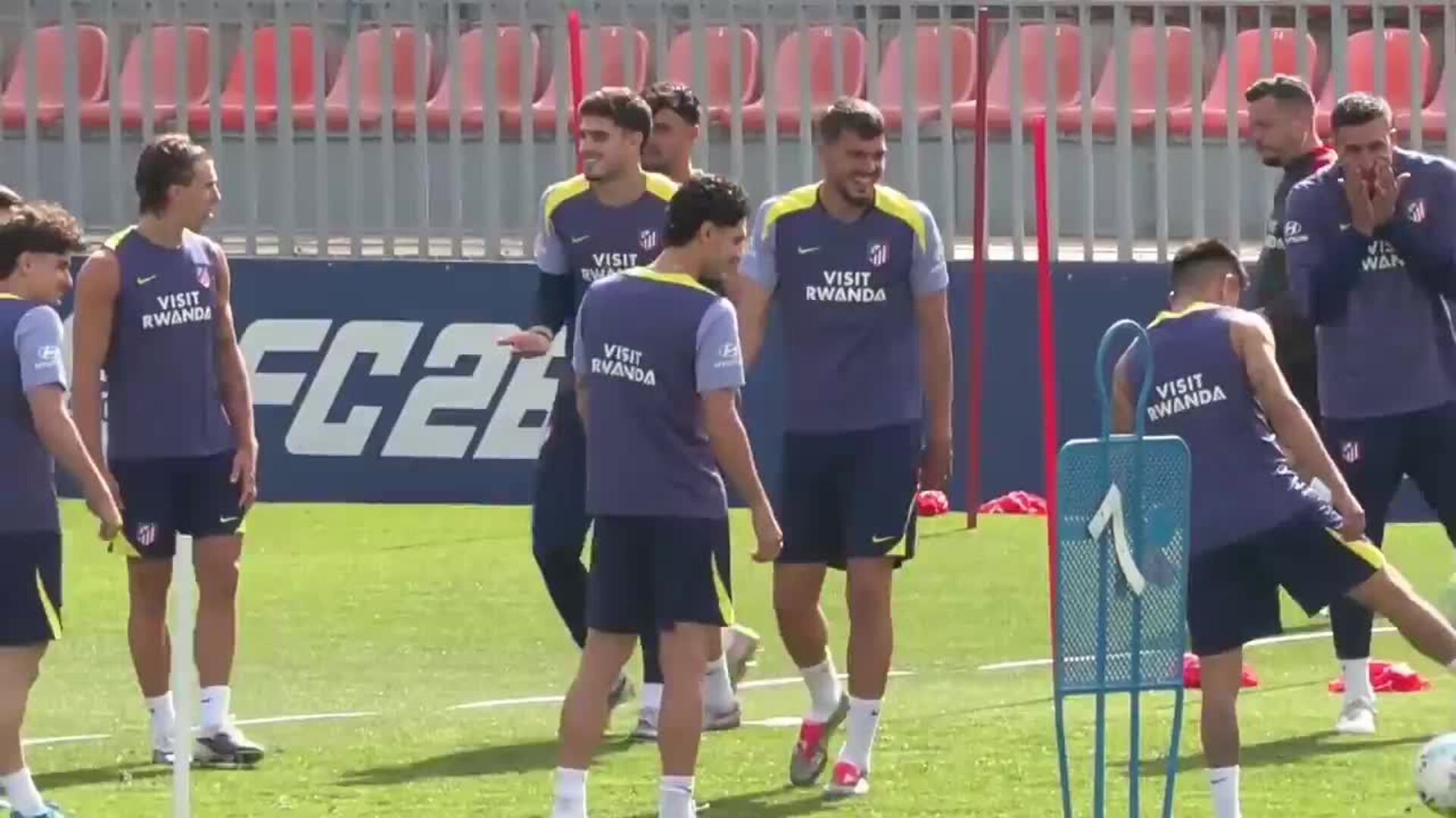 El Atlético de Madrid se prepara para jugar contra el Elche