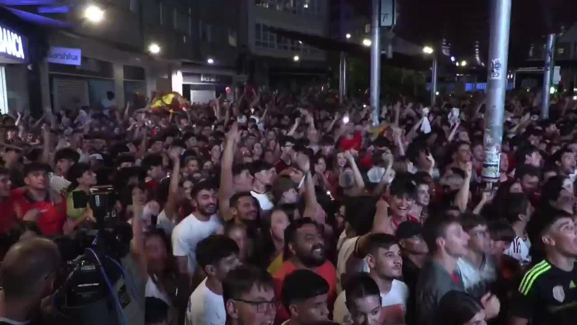 Santiago De Compostela Celebra El Triunfo De Espa a En La Final Del Mundial Santiago De Compostela Celebra El Triunfo De Espa a En La Final Del Mundial