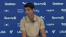 Morata: "Necesito encontrarme como jugador y el Leganés me ha dado la oportunidad"