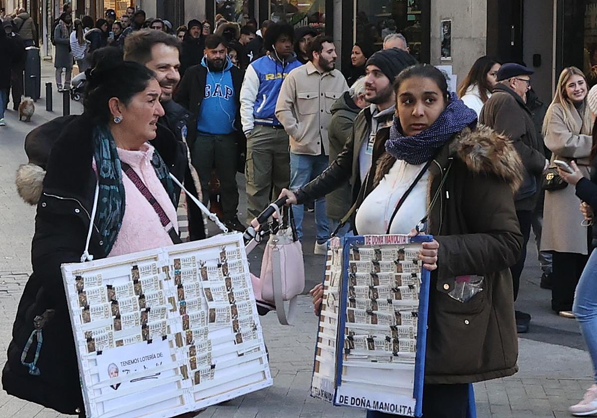 ¿Es fiable y seguro comprar un décimo de la Lotería de Navidad a los vendedores ambulantes del centro de Madrid?