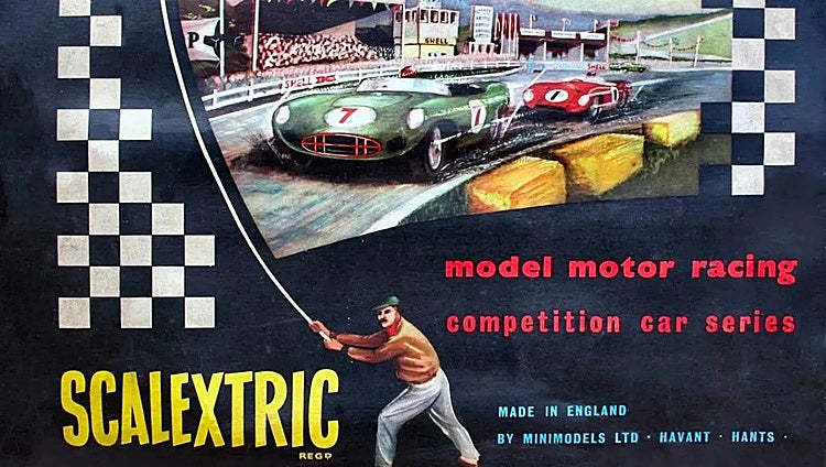 Scalextric, así nació el sueño infantil de una noche de Navidad