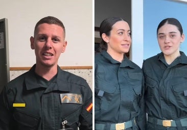 Preguntan a guardias civiles qué sienten al ponerse por primera vez el uniforme y emocionan sus respuestas