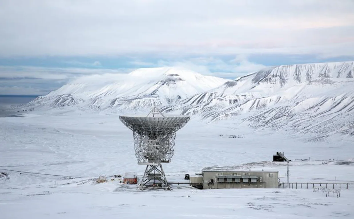 Radar de la Asociación científica Radar en Breinosa, Svalbard