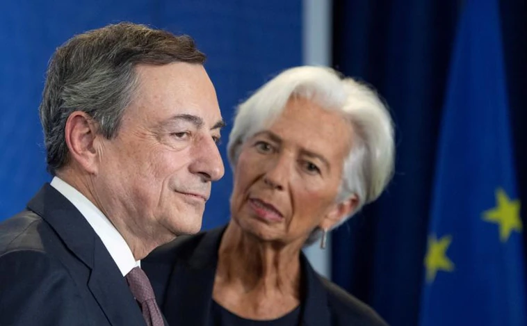 Lagarde se enfrenta a su momento Draghi