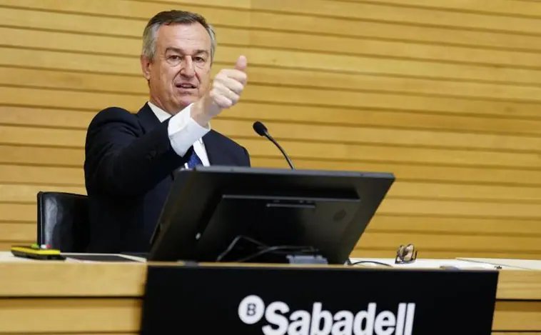 Banco Sabadell catapulta sus ganancias a 393 millones hasta junio, un 78% más