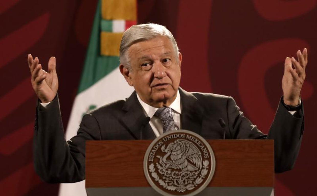 El presidente del Gobierno de México, Andrés Manuel López Obrador