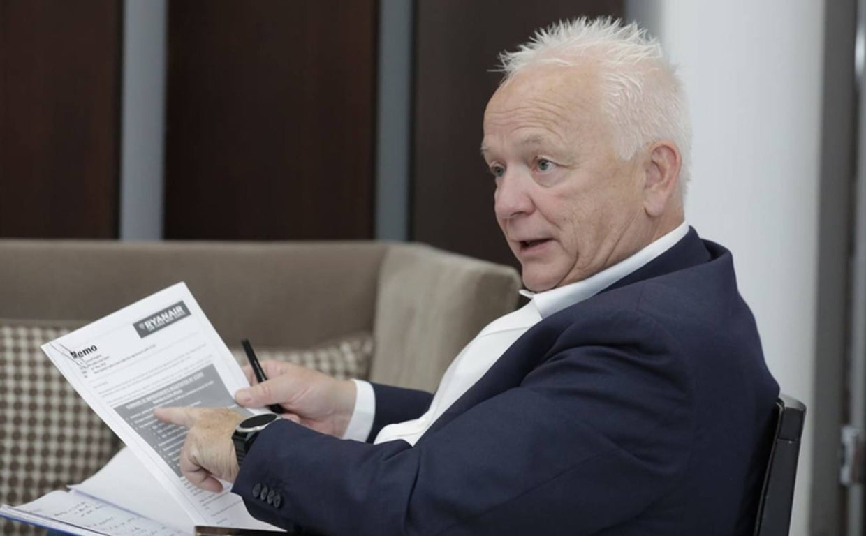 El consejero delegado de Ryanair, Eddie Wilson