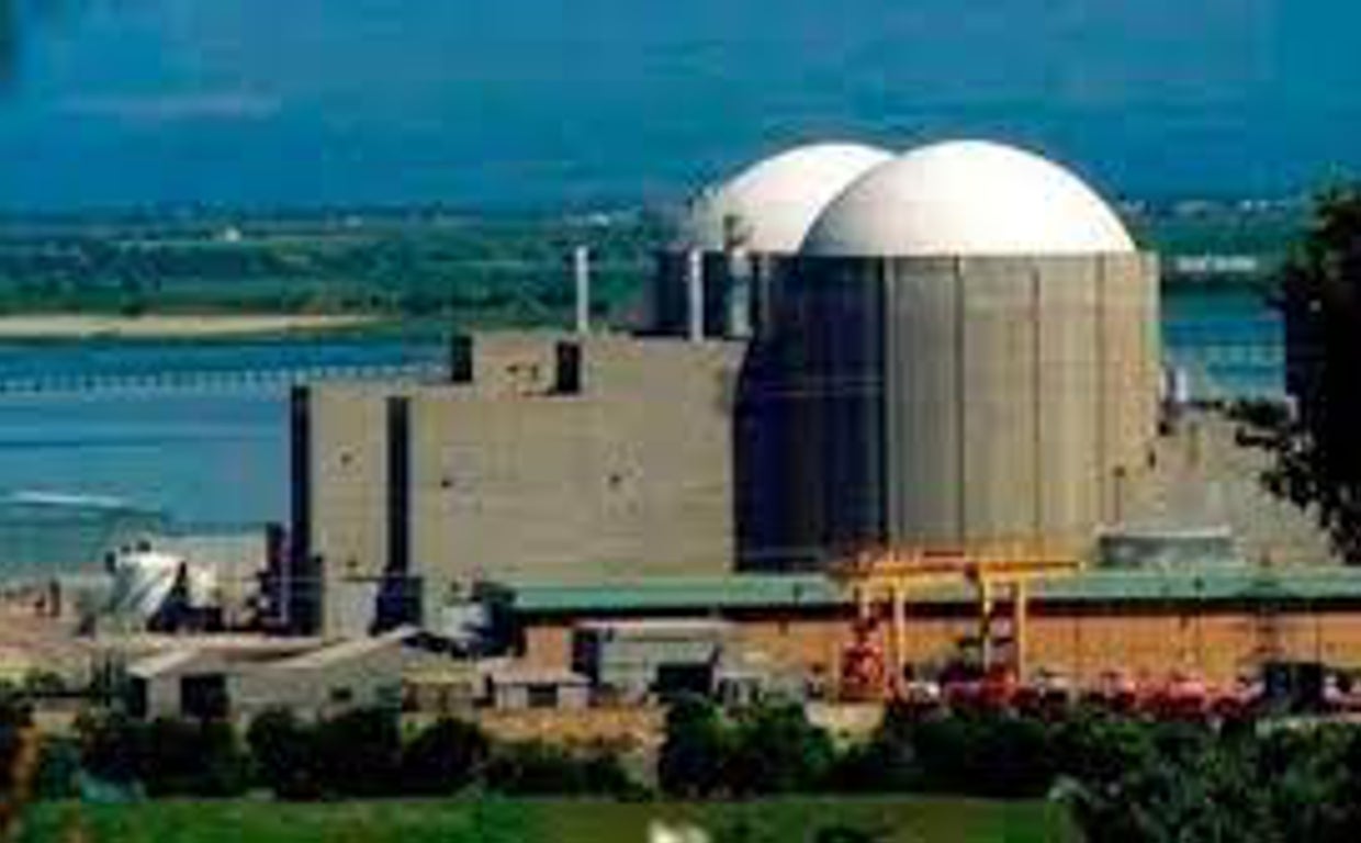 Central nuclear de Almaraz, en la provincia de Cáceres