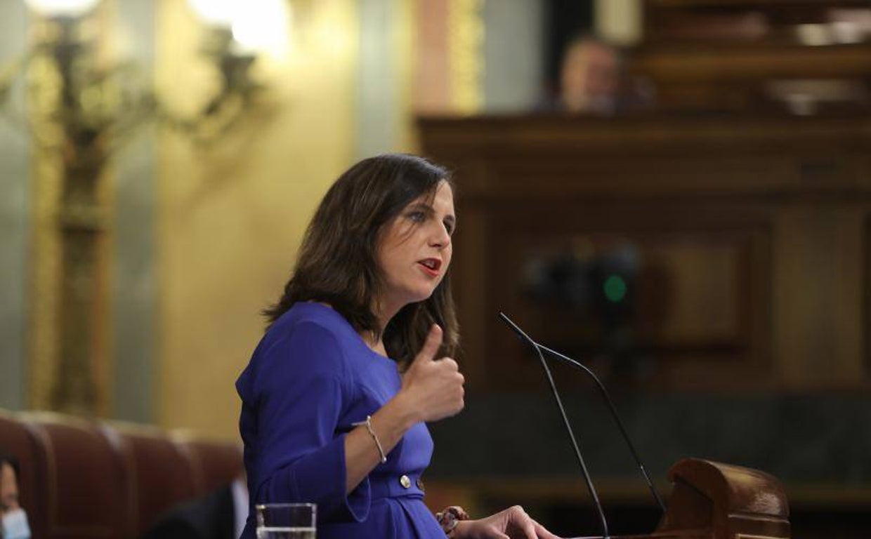 La titular de Derechos Sociales y secretaria general de Unidas Podemos, Ione Belarra