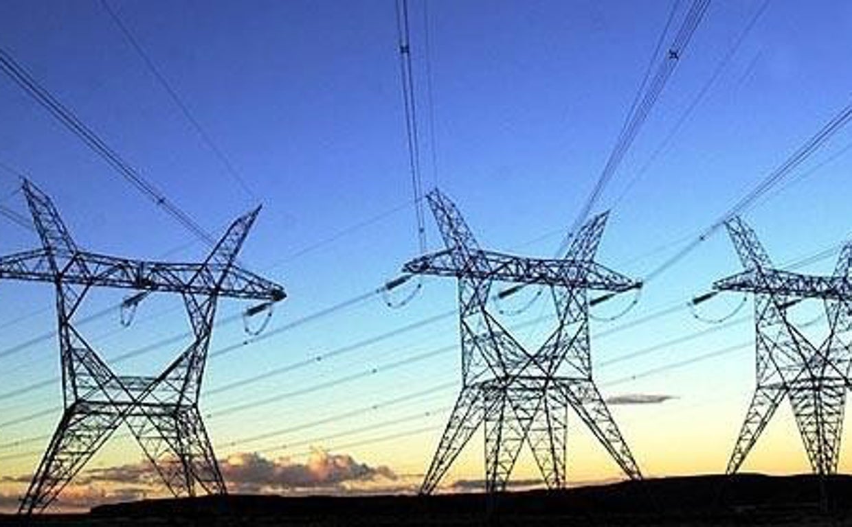 Tendido de alta tensión