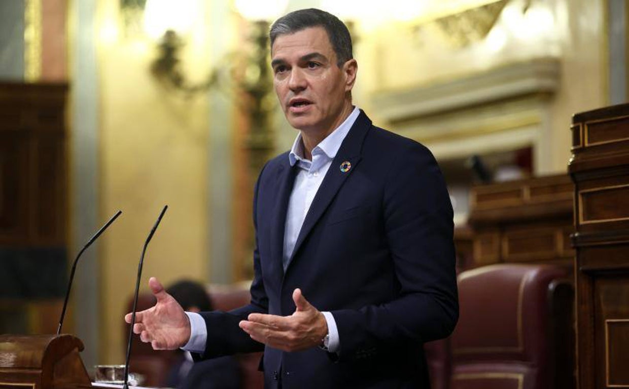 El presidente del Gobierno, Pedro Sánchez