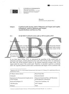 Imagen - Bruselas ordenó una auditoría sobre el sistema español de control de los fondos europeos tras detectar debilidades
