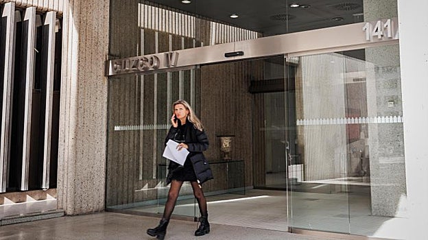 La entrada del edificio Cuzco IV